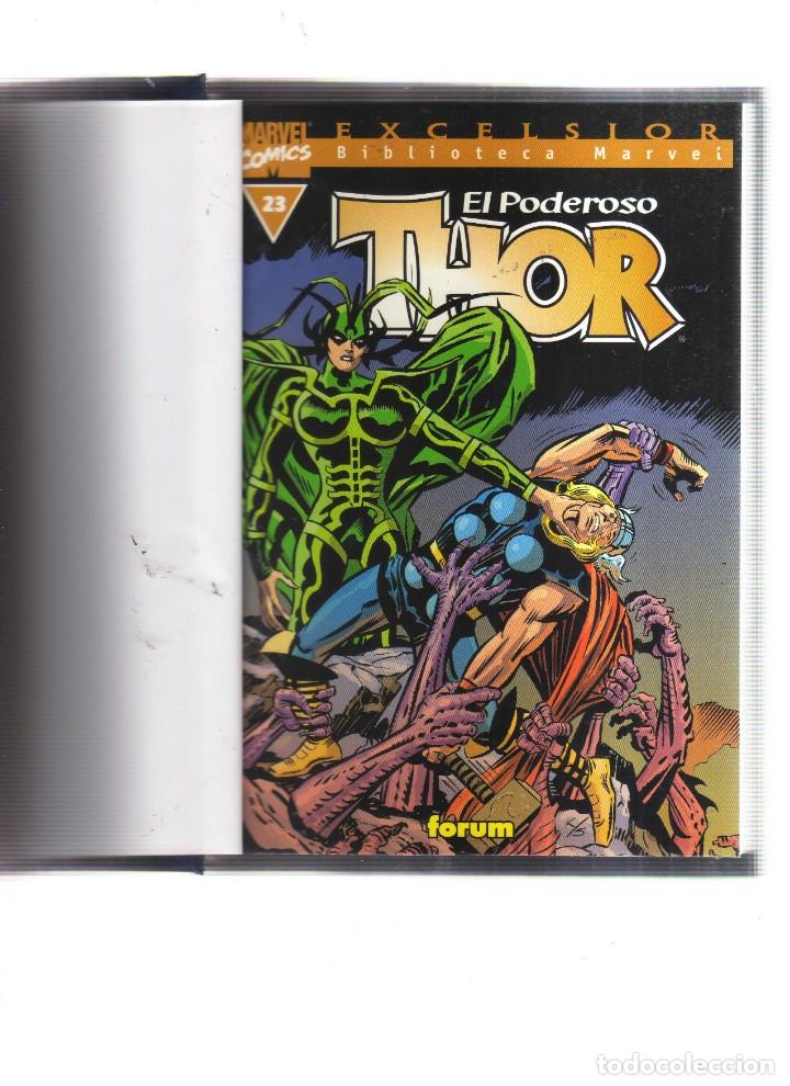 C&oacute;mics: THOR EL PODEROSO 3 NUMEROS ENCUADERNADO BIBLIOTECA MARVEL 23,24,30 - Foto 2