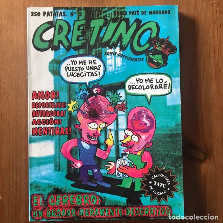C&oacute;mics: CRETINO N&ordm; 2 - PAT&Eacute; DE MARRANO - COMIX COEFICIENTES - CON LA CALCOMAN&Iacute;A - Foto 1