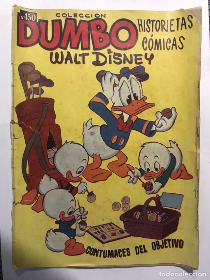 C&oacute;mics: TEBEOS. Colecci&oacute;n DUMBO. Historietas C&oacute;micas No.150, Edita: Ed. Recreativas (a.1954)