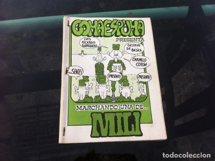 C&oacute;mics: C&Oacute;MIC. GOMAESPUMA. MARCHANDO UNA DE MILI. ED. GOMAESPUMA EDICIONES, 1986 - Foto 1