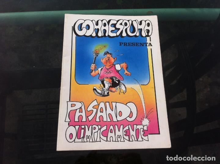 C&oacute;mics: C&Oacute;MIC. GOMAESPUMA. PASANDO OL&Iacute;MPICAMENTE. ED. GOMAESPUMA EDICIONES, 1987 - Foto 1