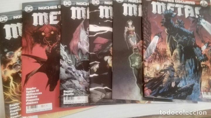 C&oacute;mics: NOCHES OSCURAS: METAL (OBRA COMPLETA 8 N&Uacute;MEROS 0 AL 7) - ECC - Foto 1