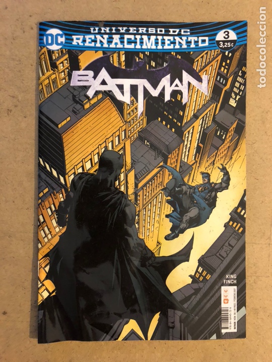 C&oacute;mics: BATMAN N&deg;3 (DC COMICS 2017). UNIVERSO DC RENACIMIENTO. - Foto 1
