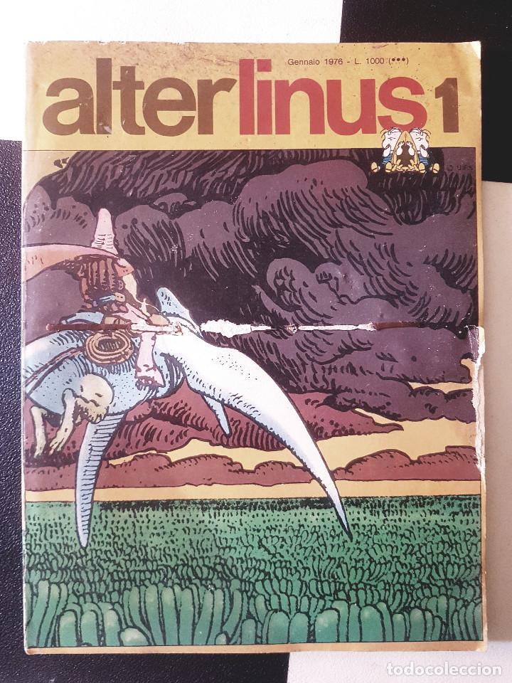 C&oacute;mics: REVISTA COMIC ALTER LINUS EN ITALIANO A&Ntilde;O 70. 1976 MOEBIUS - Foto 1