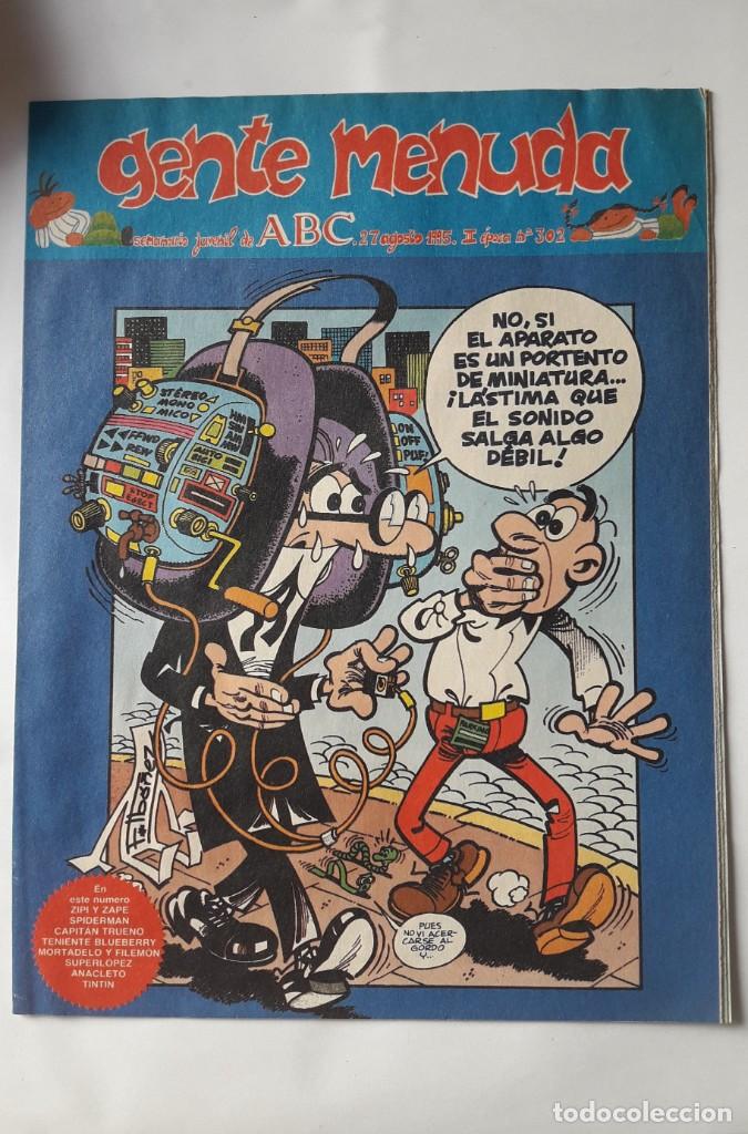 Comics: GENTE MENUDA N&ordm;302 - 27 AGOSTO 1995