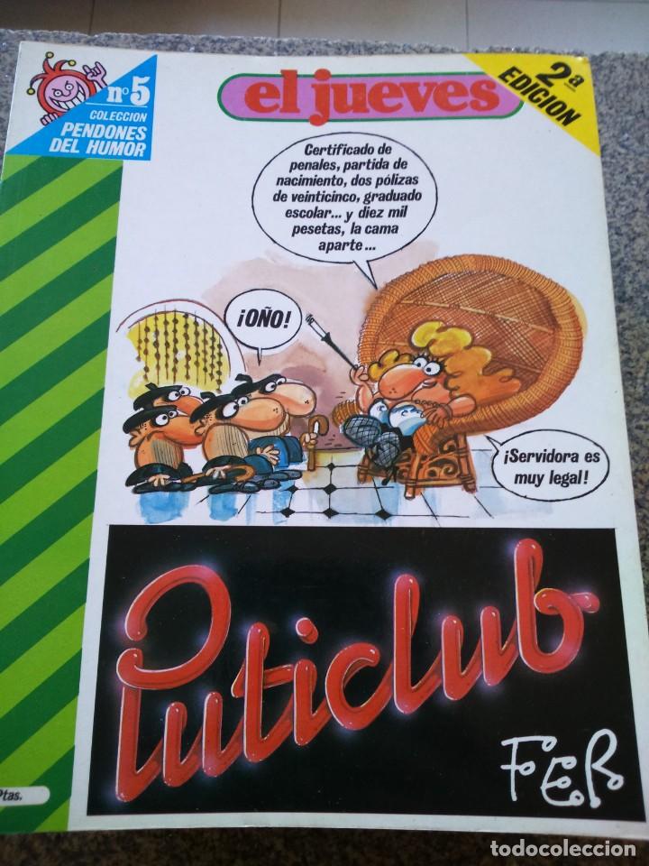 C&oacute;mics: COLECCION PENDONES DEL HUMOR N&ordm; 5 -- PUTICLUB -- FER -- - Foto 1