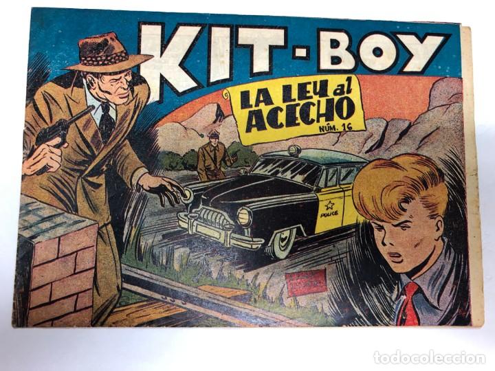 C&oacute;mics: COMIC ORIGINAL KIT-BOY 2&ordf; SERIE N&ordm; 16 EDICIONES SORIANO - Foto 1