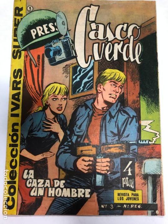 C&oacute;mics: COMIC ORIGINAL CASCO VERDE N&ordm; 3 EDITORIAL IVARS - Foto 1