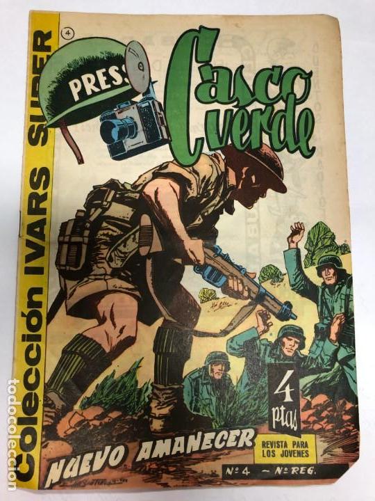 C&oacute;mics: COMIC ORIGINAL CASCO VERDE N&ordm; 4 EDITORIAL IVARS - Foto 1