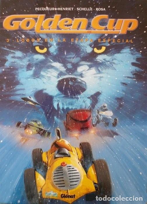 C&oacute;mics: GOLDEN CUP - COLECCI&Oacute;N COMPLETA 3 N&Uacute;MEROS - GL&Eacute;NAT - Foto 3