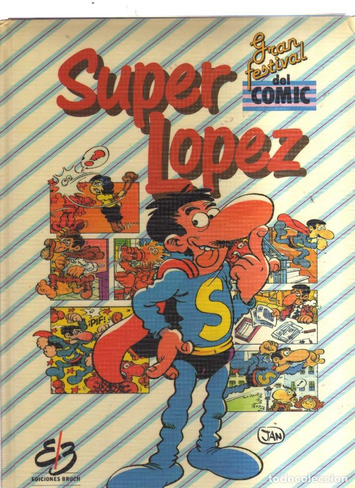 C&oacute;mics: SUPER LOPEZ GRAN FESTIVAL DEL COMIC 3 NUMEROS 1,2,3 - Foto 2