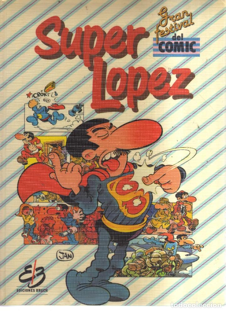 C&oacute;mics: SUPER LOPEZ GRAN FESTIVAL DEL COMIC 3 NUMEROS 1,2,3 - Foto 3