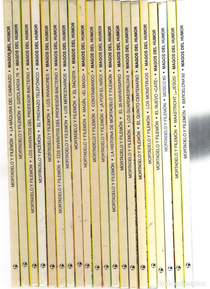 C&oacute;mics: MORTADELO Y FILEMON LOTE DE 20 COMICS DE CIRCULO DE LECTORES - Foto 2