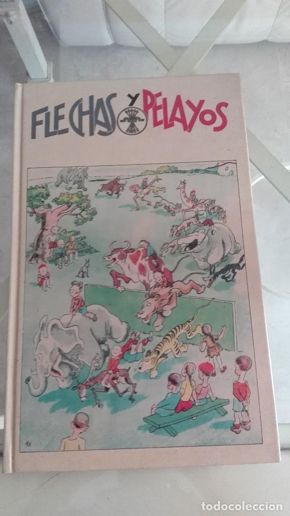 C&oacute;mics: COMIC FLECHAS Y PELAYOS REEDICI&Oacute;N EDITORIAL AGUALARGA TOMO NUMERO 1 - Foto 1