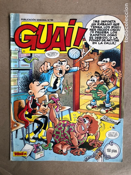 C&oacute;mics: GUAI N&deg; 96 (TEBEOS S.A. 1988). BUEN ESTADO.