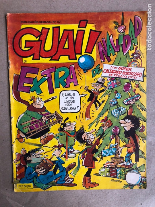 C&oacute;mics: GUAI N&deg; 82 EXTRA DE NAVIDAD (TEBEOS S.A. 1987). BUEN ESTADO.