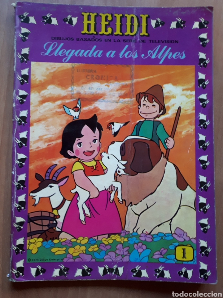 C&oacute;mics: HEIDI. LLEGADA A LOS ALPES. N&ordm; 1 - Foto 1
