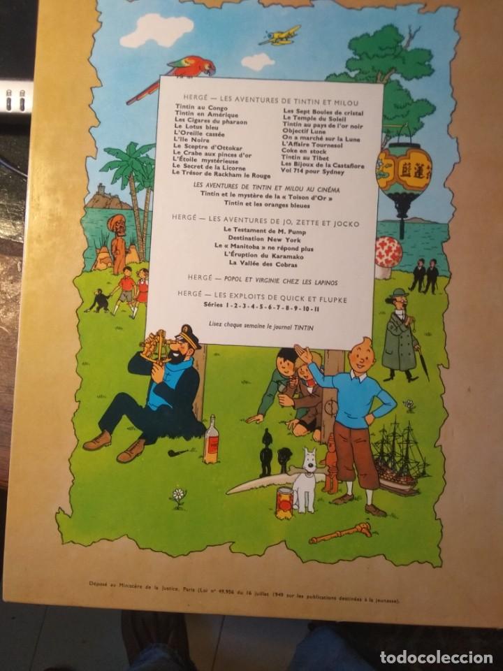 C&oacute;mics: TINTIN - L&acute;OREILLE CASSEE 6B37 1966. CASTERMAN - Foto 2