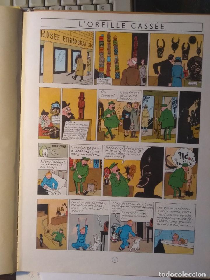 C&oacute;mics: TINTIN - L&acute;OREILLE CASSEE 6B37 1966. CASTERMAN - Foto 4