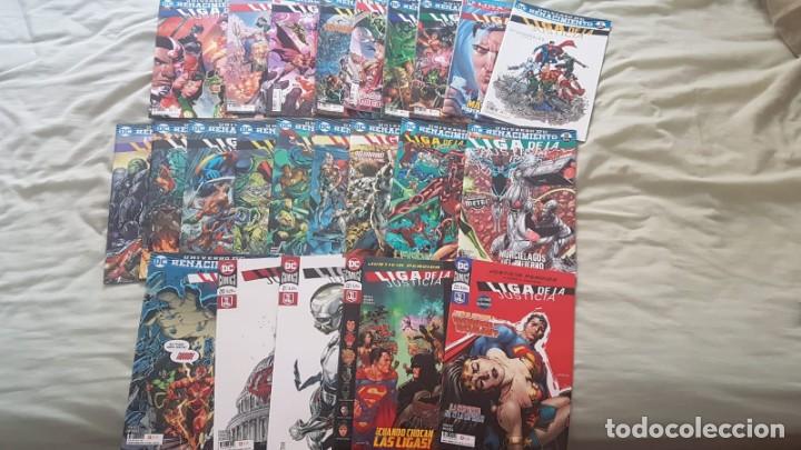 C&oacute;mics: LIGA DE LA JUSTICIA: RENACIMIENTO (OBRA COMPLETA 23 N&Uacute;MEROS) - ECC - Foto 1