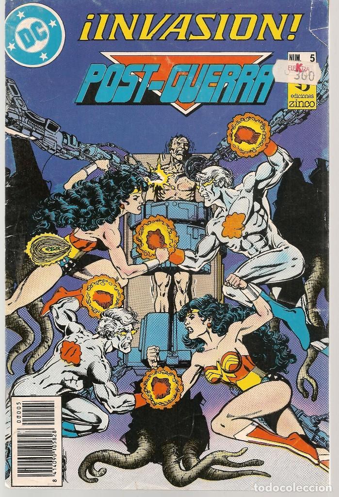 C&oacute;mics: &iexcl;INVASI&Oacute;N!. N&ordm; 5. POST - GUERRA. DC / ZINCO(C/A47) - Foto 1