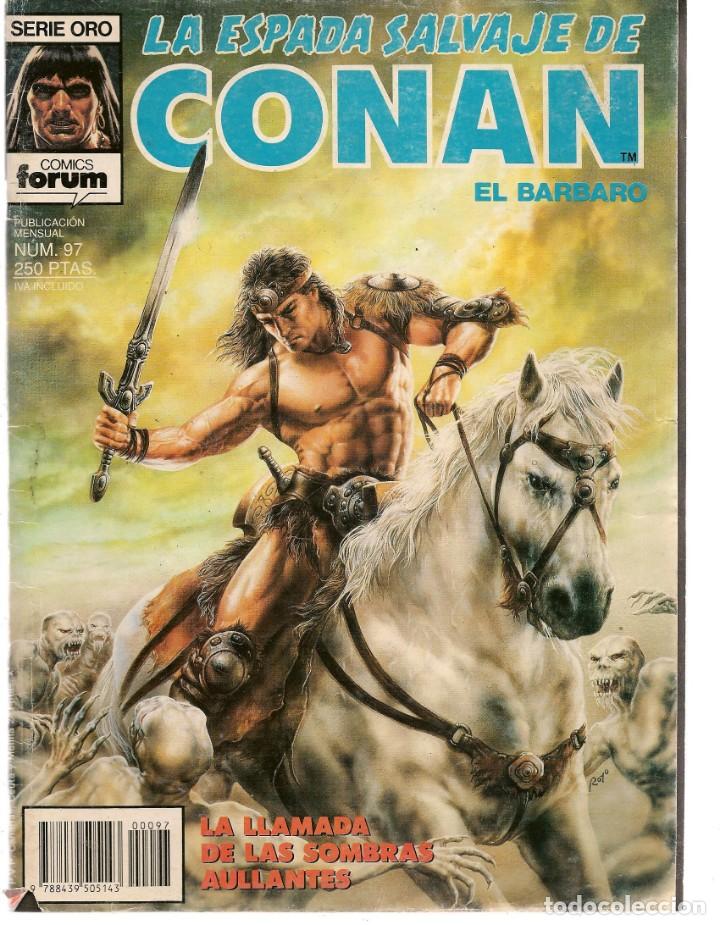 C&oacute;mics: LA ESPADA SALVAJE DE CONAN. N&ordm; 97. FORUM.  (P/C50) - Foto 1