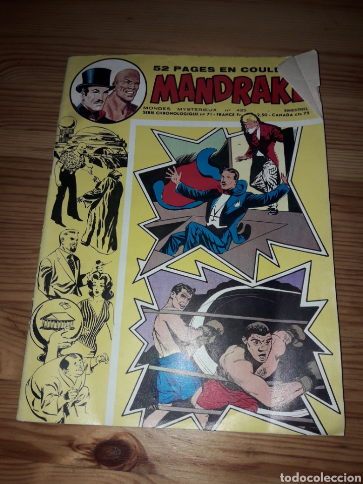 C&oacute;mics: Mandrake comic en frances 425 - Foto 1