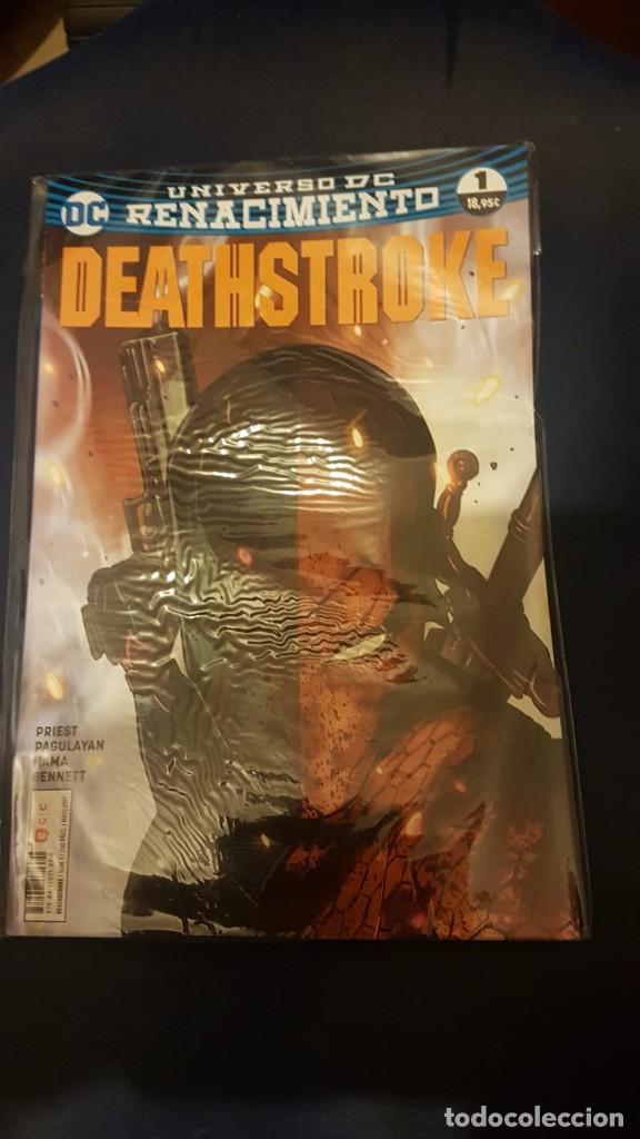C&oacute;mics: DEATHSTROKE: RENACIMIENTO - TOMO 1 - ECC - Foto 1