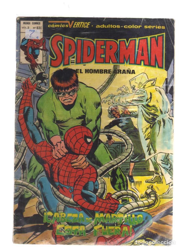 C&oacute;mics: SPIDERMAN EL HOMBRE ARA&Ntilde;A VOL,3 N,63 - Foto 1