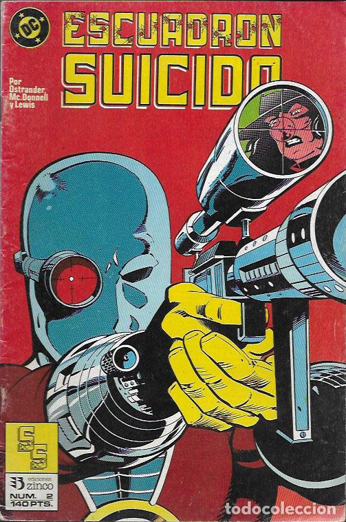 C&oacute;mics: Escuadr&oacute;n Suicida. Zinco 1989. N&ordm; 2 - Foto 1