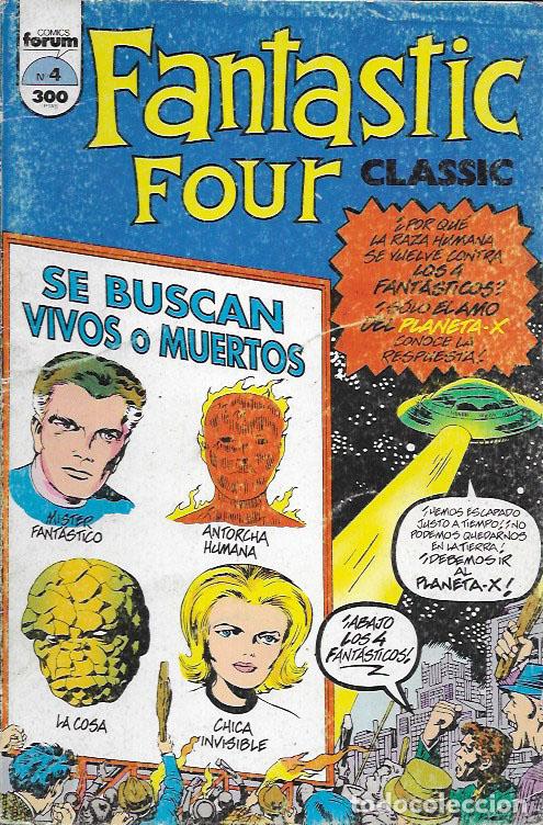 C&oacute;mics: Fantastic Four Classic. Forum 1993. N&ordm; 4 - Foto 1