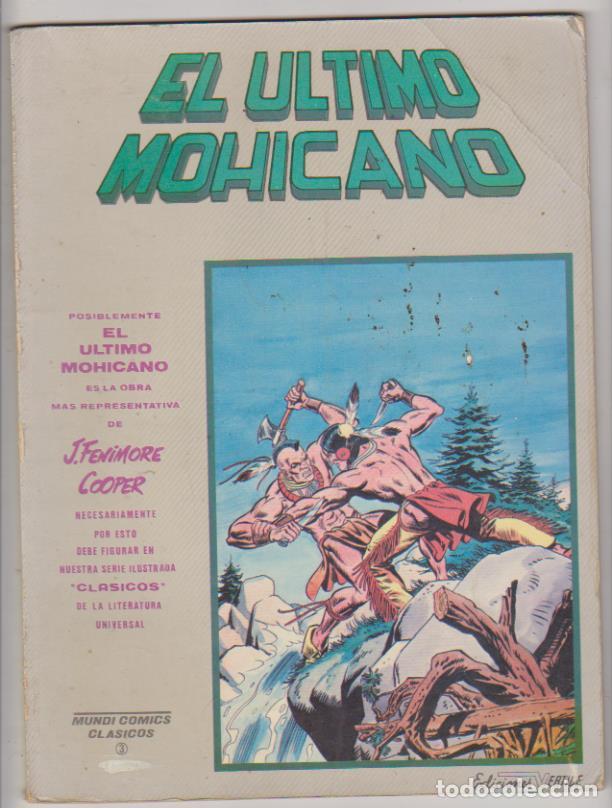 C&oacute;mics: El &Uacute;ltimo Mohicano. V&eacute;rtice - Foto 1