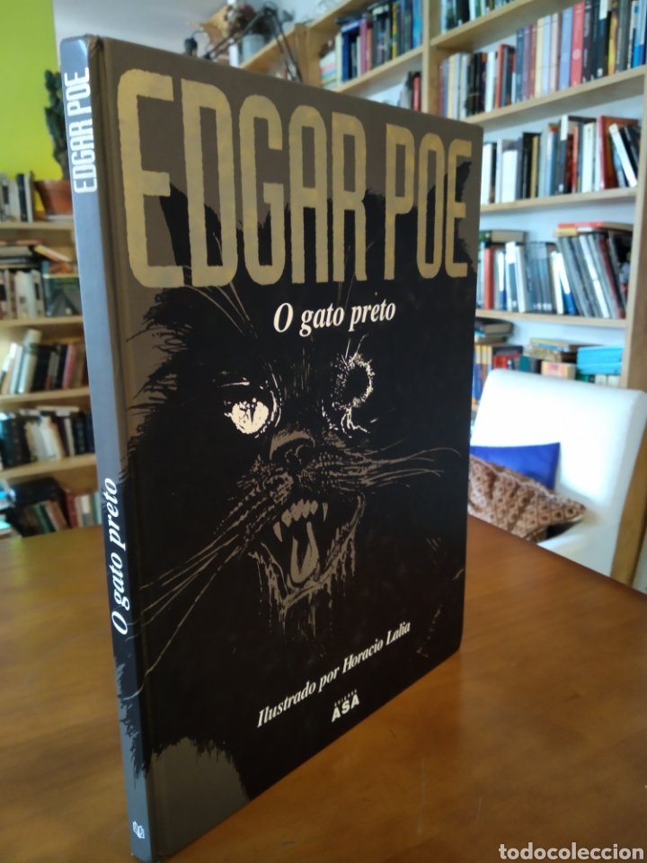 C&oacute;mics: O GATO PRETO. EDGAR POE. HORACIO LAILA - Foto 1