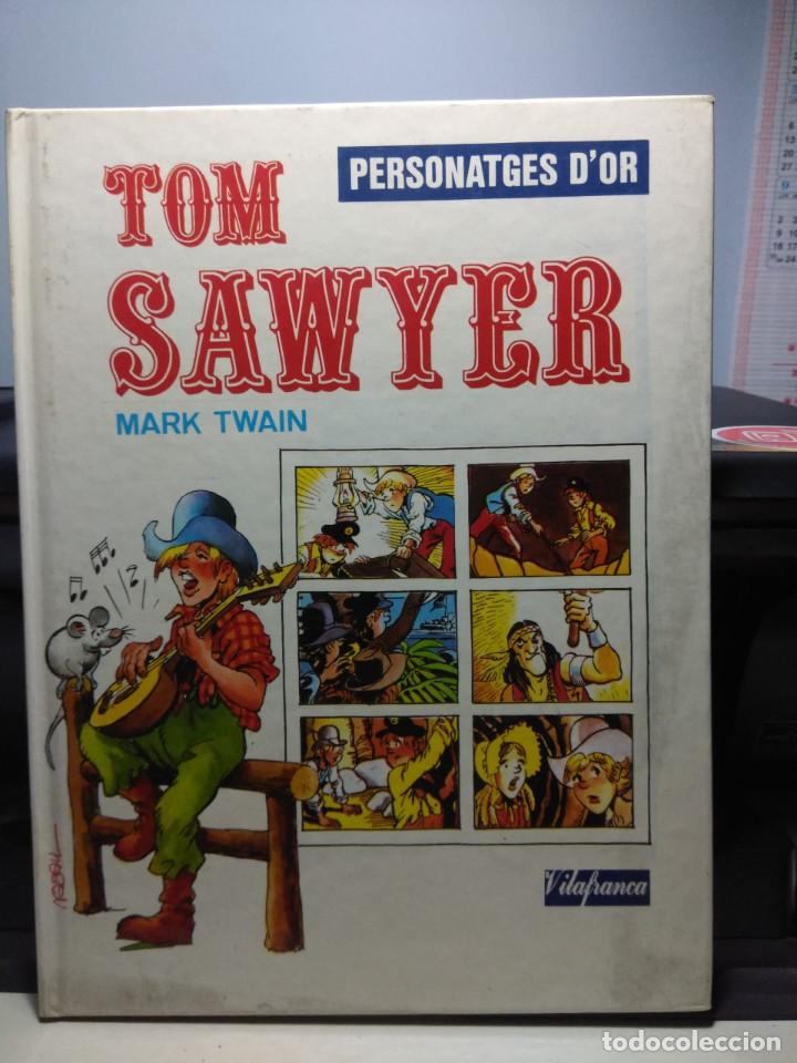 C&oacute;mics: COMIC TOM SAWYER ( MARK TWAIN ) PERSONATGES DOR - Foto 1