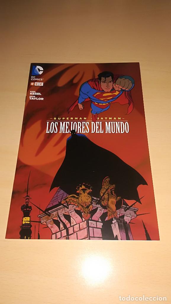C&oacute;mics: Superman Batman Los Mejores del Mundo Grapa Promocional ECC - Foto 1