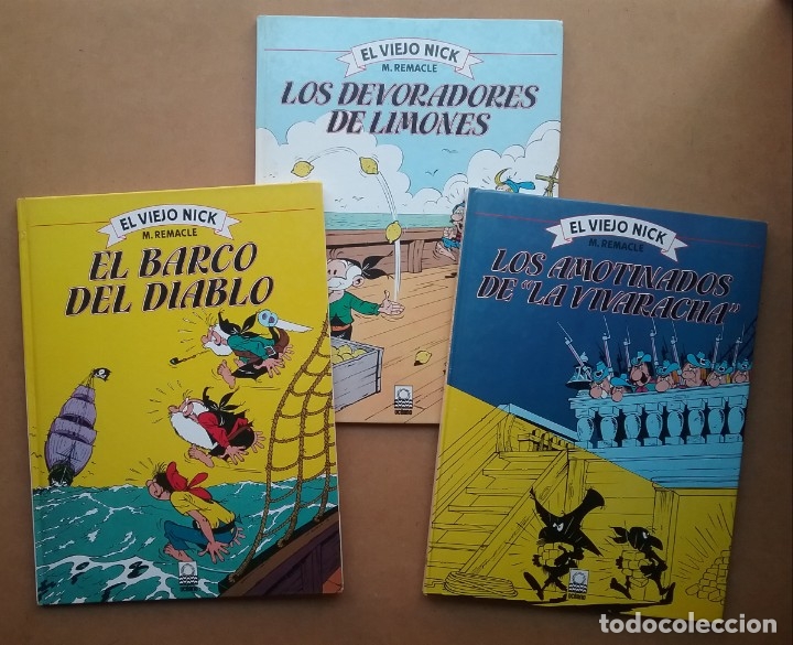 C&oacute;mics: TEBEO EL VIEJO NICK LOTE 3 C&Oacute;MIC # 2 - 3 - 4 AUTOR M. REMACLE 1983 - Foto 1