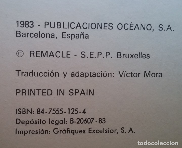 C&oacute;mics: TEBEO EL VIEJO NICK LOTE 3 C&Oacute;MIC # 2 - 3 - 4 AUTOR M. REMACLE 1983 - Foto 6