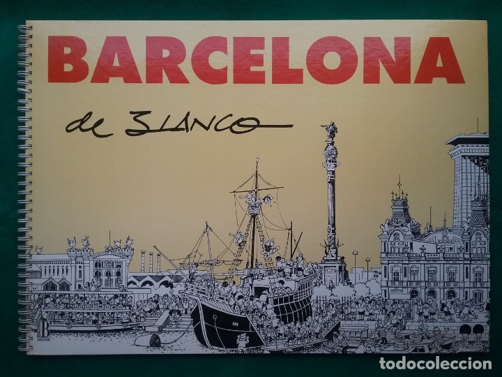 Comics : BARCELONA ILUSTRADA POR JOSEP MARIA BLANCO DIBUJANTE TBO 1&deg; EDICI&Oacute;N 1993