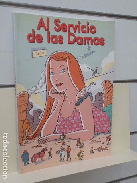 C&oacute;mics: AL SERVICIO DE LAS DAMAS - CALO - EDICIONS DE PONENT OFERTA - Foto 1