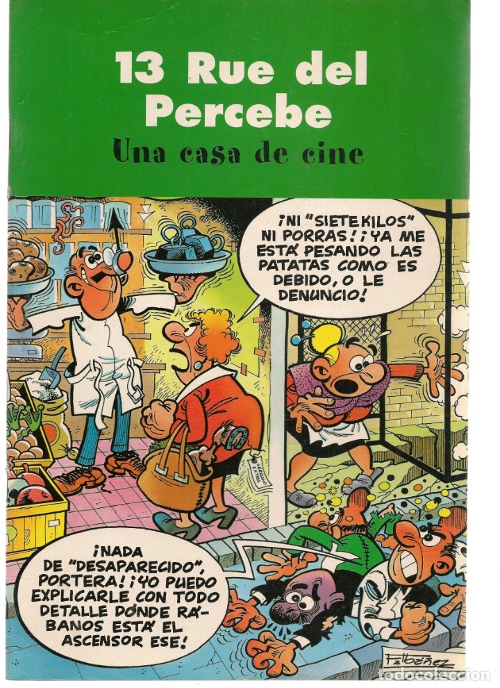 C&oacute;mics: 13 RUE DEL PERCEBE. UNA CASA DE CINE. EDICIONES B. 2003.(B/A21) - Foto 1