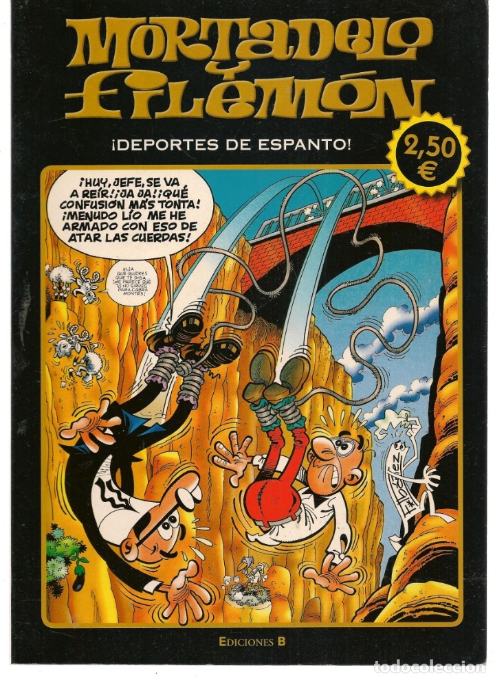 C&oacute;mics: MORTADELO Y FILEM&Oacute;N. &iexcl;DEPORTES DE ESPANTO! EDICIONES B. 1&ordf; EDICION 2011.(B/A21) - Foto 1