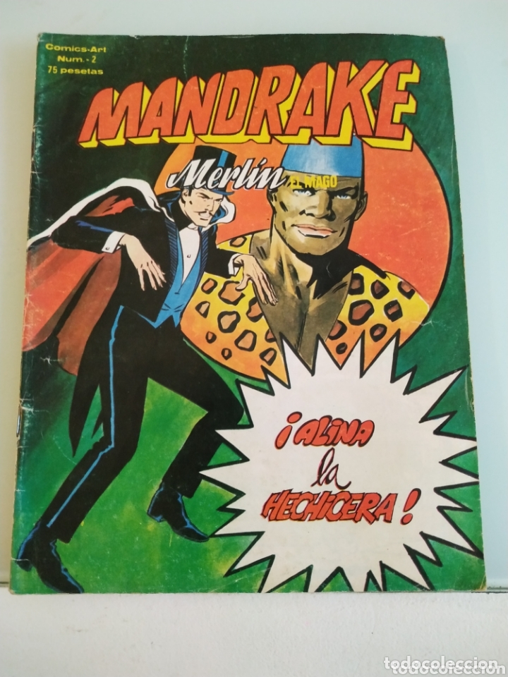 C&oacute;mics: Mandrake. Merl&iacute;n el mago. &iexcl;Alina la hechicera! N&uacute;mero 2 - Foto 1