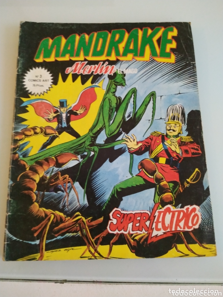 C&oacute;mics: Mandrake. Merl&iacute;n el mago. S&uacute;per Ectrico. N&uacute;mero 3 - Foto 1