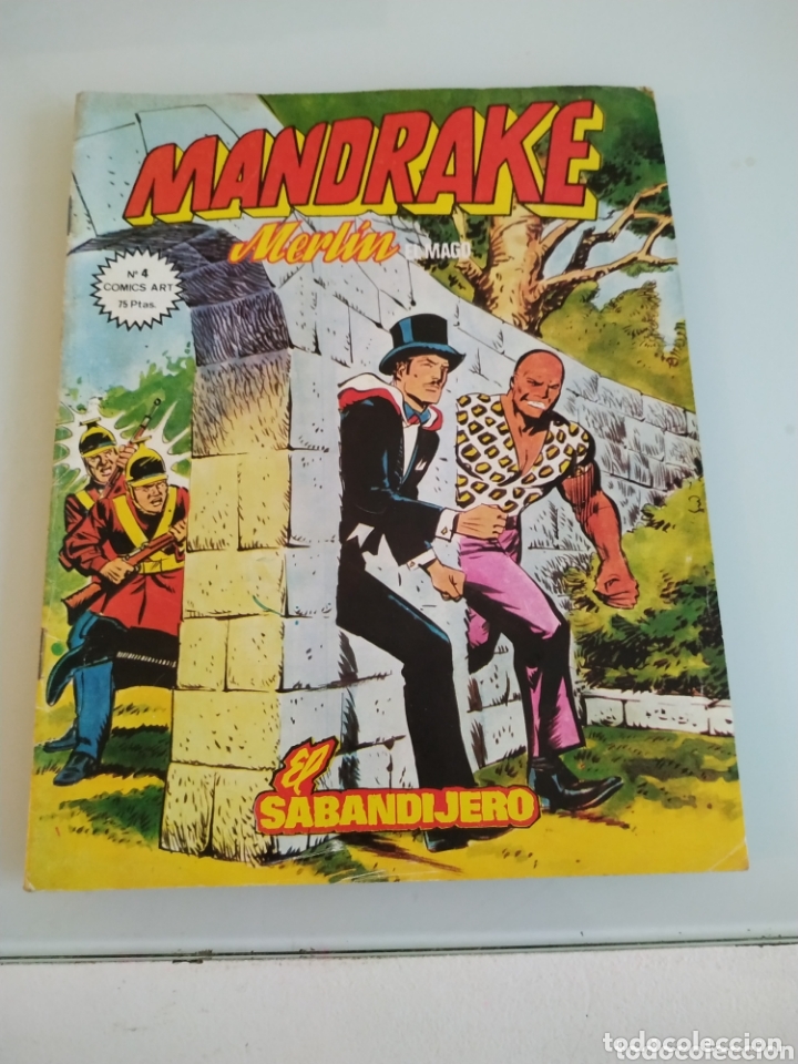 C&oacute;mics: Mandrake. Merl&iacute;n el mago. El sabandijero. N&uacute;mero 4 - Foto 1