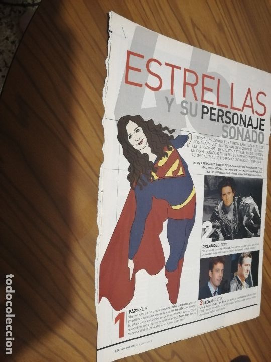C&oacute;mics: ESTRELLAS Y SU PERSONAJE SO&Ntilde;ADO. ART&Iacute;CULO CON 5 P&Aacute;GINAS. BUEN ESTADO. GRAPADO