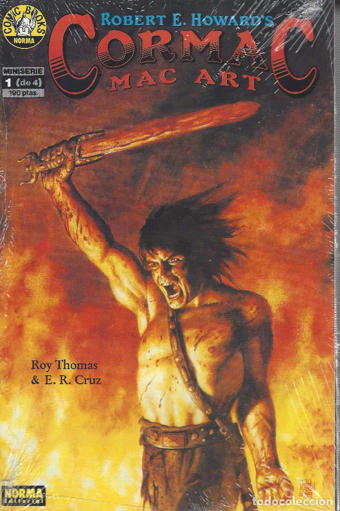 C&oacute;mics: CORMAC MAC ART - ROBERT E. HOWARD - COMPLETA - 4 N&ordm;s - A ESTRENAR !! - Foto 1