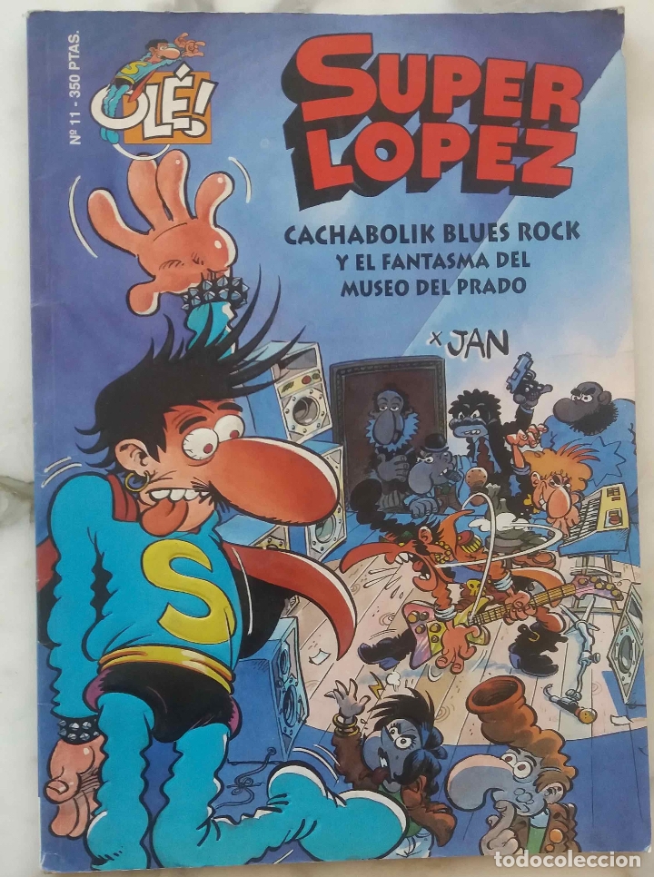 C&oacute;mics: SUPER L&Oacute;PEZ N&ordm; 11. C&Oacute;MIC EDICIONES B - Foto 1