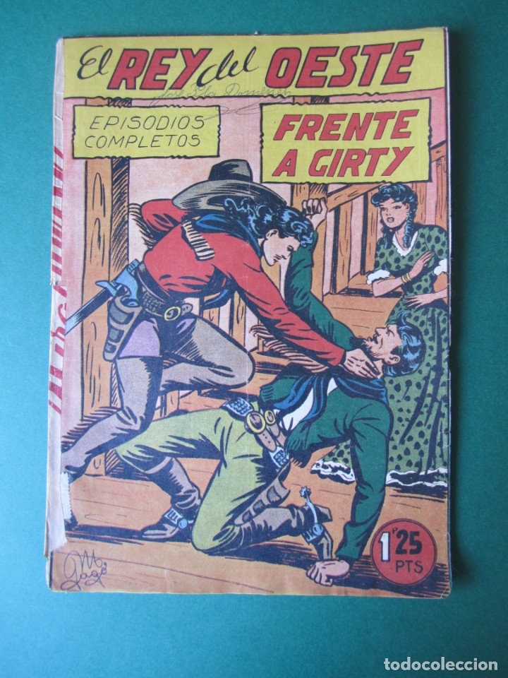 C&oacute;mics: REY DEL OESTE, EL (1950, GARGA) 6 &middot; 7-XI-1950 &middot; CONTRA LA LEY - Foto 1