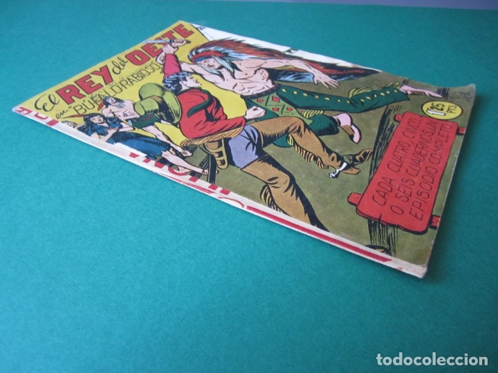C&oacute;mics: REY DEL OESTE, EL (1950, GARGA) 2 &middot; 12-IX-1950 &middot; B&Uacute;FALO RABIOSO - Foto 3