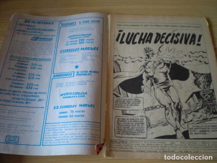 C&oacute;mics: PATRULLA X , VOL. 3 N&ordm; 29. MUNDI COMICS - Foto 2